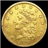 Image 1 : 1836 $2.50 Gold Quarter Eagle NEARLY UNCIRCULATED