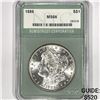 Image 1 : 1886 Morgan Silver Dollar NTC-MS66