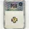 Image 2 : 1992 China Panda Gold 5 Yuan PGA-MS70