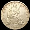 Image 1 : 1867 Seated Liberty Half Dollar CLOSELY