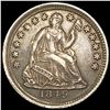 Image 1 : 1849 Seated Liberty Half Dime CLOSELY