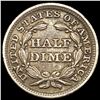 Image 2 : 1849 Seated Liberty Half Dime CLOSELY