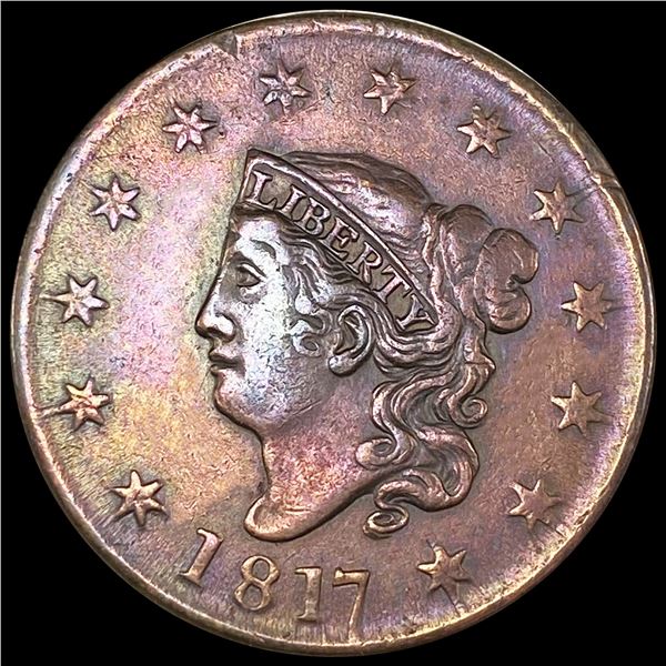1817 Classic Head Large Cent NEARLY UNCIRCULATED