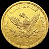 Image 2 : 1852 $5 Gold Half Eagle CLOSELY UNCIRCULATED