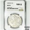 1878-CC Morgan Silver Dollar NGC-AU55