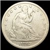 1867-S Seated Liberty Half Dollar LIGHTLY