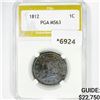Image 1 : 1812 Classic Head Large Cent PGA-MS63