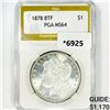 Image 1 : 1878 8TF Morgan Silver Dollar PGA-MS64