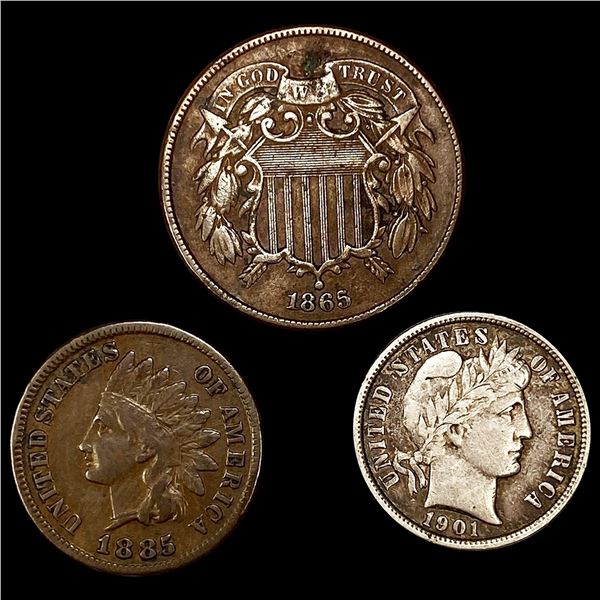 (3) Misc Coins