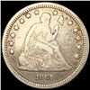 Image 1 : 1861 Seated Liberty Quarter LIGHTLY CIRCULATED