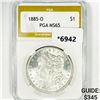 Image 1 : 1885-O Morgan Silver Dollar PGA-MS65
