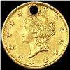 Image 1 : 1853 Rare Gold Dollar UNCIRCULATED