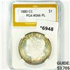 Image 1 : 1880-CC Morgan Silver Dollar PGA-MS66 PL