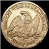 Image 2 : 1862-S Seated Liberty Half Dollar NEARLY