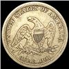 Image 2 : 1854 Arrows Seated Liberty Quarter LIGHTLY