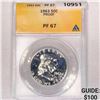 Image 1 : 1963 Franklin Half Dollar ANACS-PF67