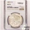 1889-O Morgan Silver Dollar NGC-AU53
