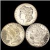 (3) Morgan Dollars UNCIRCULATED