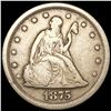 Image 1 : 1875-S Twenty Cent Piece NICELY CIRCULATED
