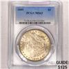 Image 1 : 1885 Morgan Silver Dollar PCGS-MS63