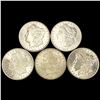 (5) Morgan Dollars