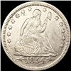 1854 Arrows Seated Liberty Quarter UNCIRCULATED