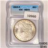 1884-O Morgan Silver Dollar ICG-MS65