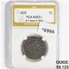 1835 Head of 36 Coronet Head Large Cent PGA-MS65+