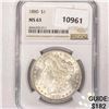 1880 Morgan Silver Dollar NGC-MS63