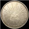 1904 Mexico 1 Peso NEARLY UNCIRCULATED