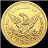 Image 2 : 1852 $2.50 Gold Quarter Eagle UNCIRCULATED