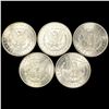 Image 2 : (5) Morgan Dollars UNCIRCULATED
