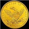 Image 2 : 1834 $5 Gold Half Eagle UNCIRCULATED