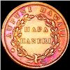 Image 2 : 1847 US Hawaii One Cent CHOICE BU RED