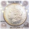 Image 2 : 1892-S Morgan Silver Dollar UNC PROOF-LIKE
