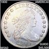 1800 AMERICAI Draped Bust Dollar UNCIRCULATED