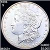 1896-S Morgan Silver Dollar CHOICE BU+