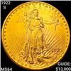 1922-S $20 Gold Double Eagle CHOICE BU