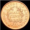 Image 2 : 1806 Draped Bust Half Cent CHOICE BU RED