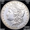1889-CC KING CC Morgan Silver Dollar UNC