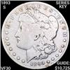 1893-S Series Key Morgan Silver Dollar LIGHTLY CIR