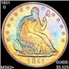 1851-O Seated Liberty Half Dollar CHOICE BU+