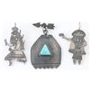 Image 1 : Native American Earrings & Pin