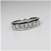 Image 2 : Men’s Fine Quality Platinum Diamond Band