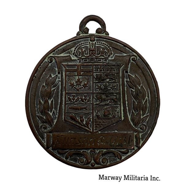 WW1 Welcome Home Medal Munson & Dist Alberta
