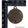 Image 3 : WW1 Welcome Home Medal Munson & Dist Alberta