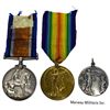 WW1 Welcome Home Medal with WW1 Pair. Elmira Ontario & Cdn Engineers