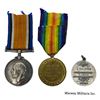 Image 2 : WW1 Welcome Home Medal with WW1 Pair. Elmira Ontario & Cdn Engineers