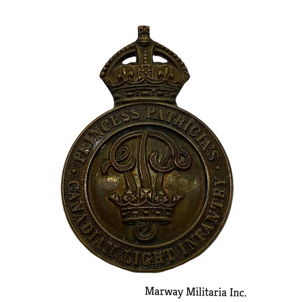 WW2 era PPCLI Cap Badge