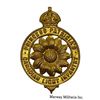 WW1 era PPCLI Marguerite Cap Badge